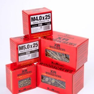 XR Gold Woodscrews