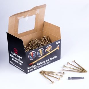 KTX Gold Woodscrews
