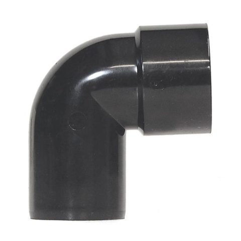 Aquaflow 92° Solvent Spigot Bend- 32mm – Black