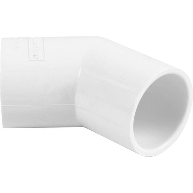 Aquaflow 135° Solvent Weld Overflow Bend 21.5mm – White - Precise Supplies