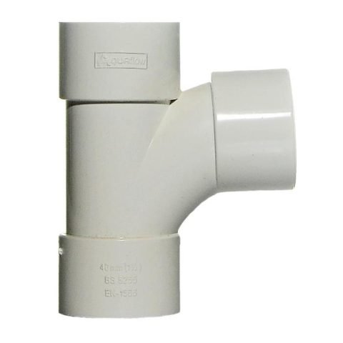Aquaflow Solvent Weld Tee – 32mm – White