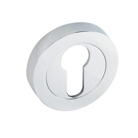 Eclipse Insignia Euro Escutcheon - Polished Chrome
