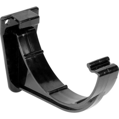 Aquaflow 112mm Half Round Gutter Fascia Bracket - Black