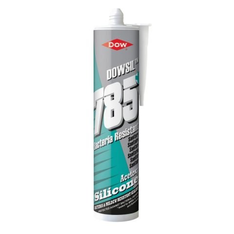 Dowsil 785 Sanitary Silicone Sealant - 310ml - White