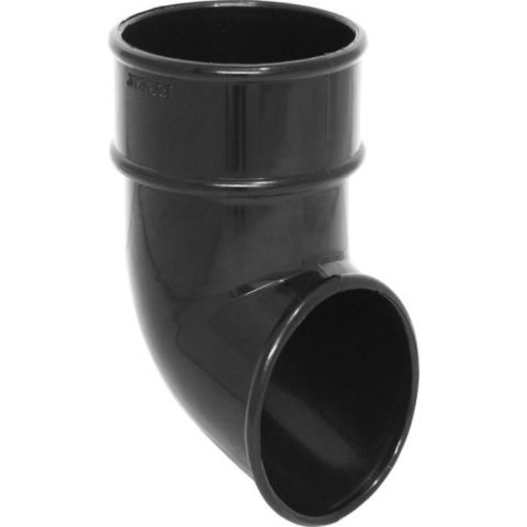Aquaflow Downpipe Clip - 68mm - Black