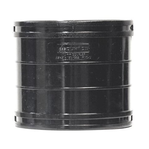 Aquaflow Straight Coupling - 110mm - Black