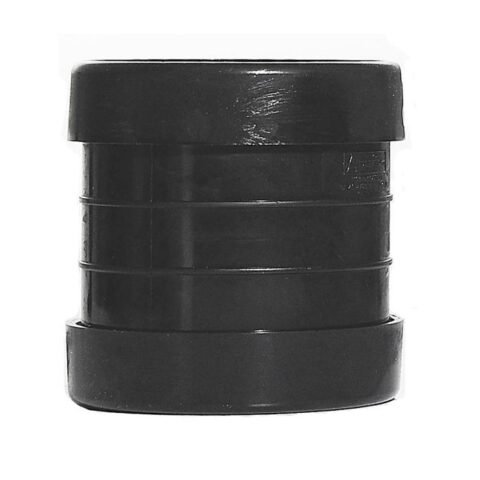 Aquaflow Double Socket Push-Fit Slip Coupling - 110mm - Black