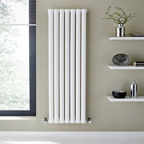 Kartell K-Rad Aspen Vertical Single Radiator - 1800 x 300mm - White