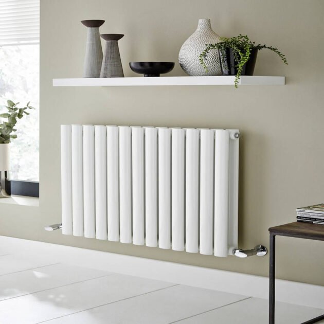 Kartell K-Rad Aspen Horizontal Single Radiator - 600 x 960mm - White
