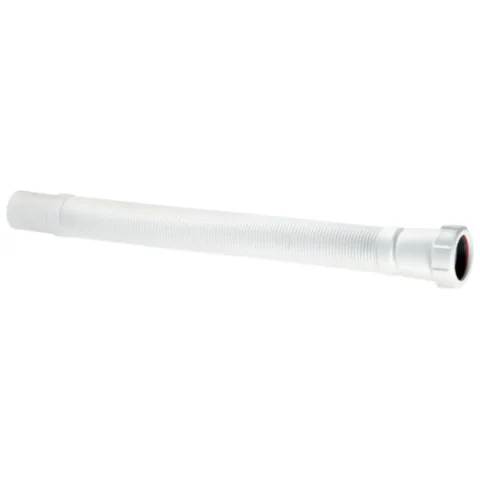 McAlpine Flexible Connector Universal To Plain Spigot - 1½” - White