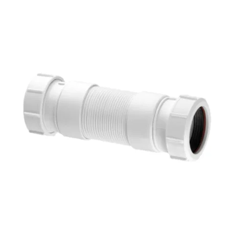 McAlpine Flexible Connector Universal To Universal - 1¼" - White