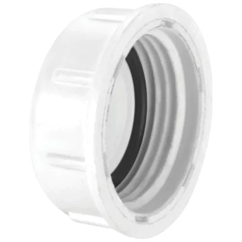 McAlpine Female Blank Cap For Blanking Off Appliance Valves - ¾" - White