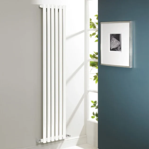 Kartell K-Rad Aspen Vertical Double Radiator - 1800 x 420mm - White - Image 3